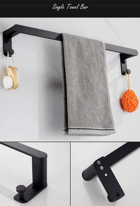 Bathroom Accessories and Hardware, Sets Available, Matte Black